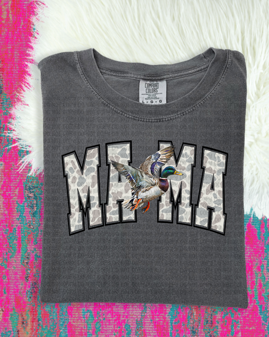 Camo mama-duck